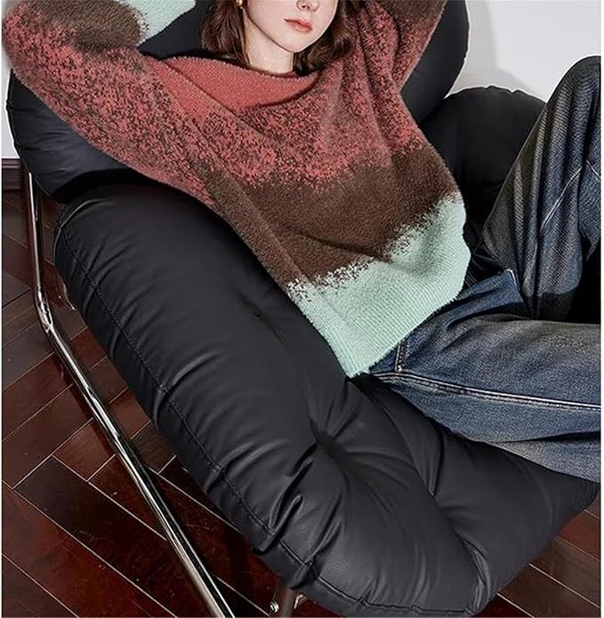 Women's Cozy Gradient Knit Sweater Round Neck Long Sleeve Woolen Soft Warm Pullover Loose Winter Fashion Tops