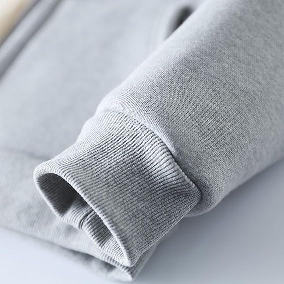 Women Jackets Trendy Casual Long Sleeve Crewneck Outfits Fall Winter Warm Coat Pullover Sweatshirt Comfy Fashion Casual Ladies Oversized Fleece Lined Tops Clothing(Black,X-Large)